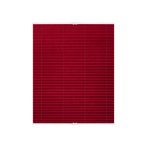 Lichtblick plisségordijn Klemmfix (Rood, 95 x 130 cm)