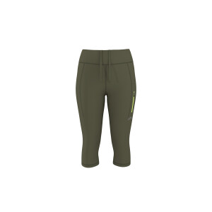 CRIVIT Dames capri sportlegging (Groen, L (44/46))