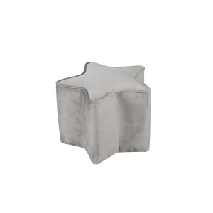 roba Kinderpoef (Stervorm, Grijs)