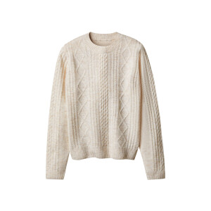 esmara Gebreide dames trui (Beige, M (40/42))