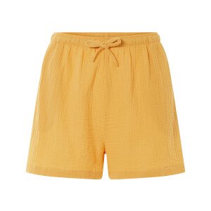 esmara Korte mousseline dames broek (Geel, L (44/46))