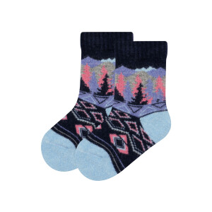 Soxo 1 Paar kinder sokken (Marineblauw, 27-30)