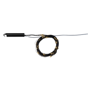 LIVARNO home LED-lichtsnoer 200 LED's (Lichte staart/zwarte draad)