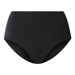 esmara Set van 2 dames lasercut onderbroeken met hoge taille - onzichtbaar & seamless (Zwart, S (36/38))