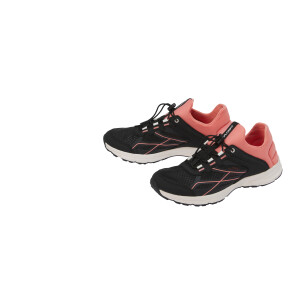 CRIVIT Dames wandelschoenen (Zwart/roze, 37)