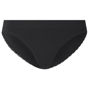esmara Set van 3 dames onderbroeken met kant (Zwart, S (36-38))
