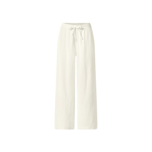 esmara Mousseline dames broek (Wit, XS (32/34))