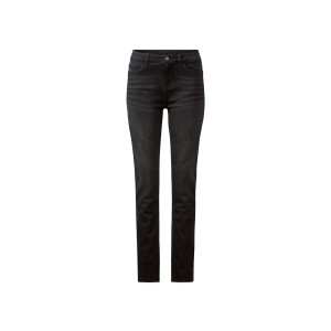 esmara Dames jeans - Slim fit (Normaal, Zwart, 38)