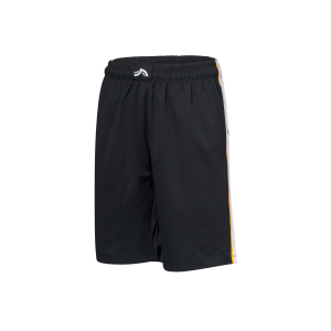CRIVIT Korte kinder sportbroek (Zwart, 134/140)