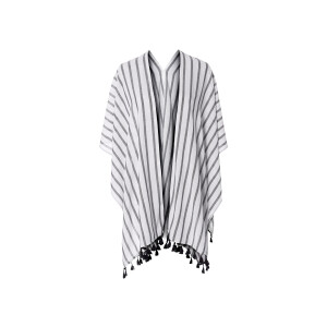 esmara Dames strandtuniek (Een maat, blauw gestreept)