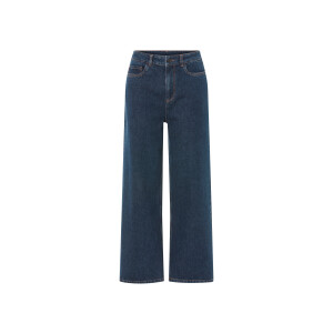 esmara Dames jeans - Wide Leg (Donkerblauw, 40)