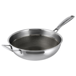 SILVERCREST RVS wokpan Ø28 cm - 3-laags