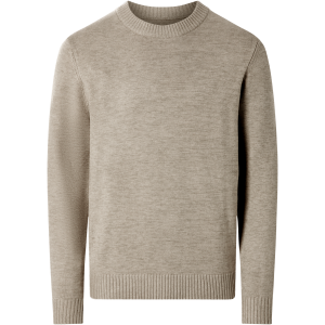 ESMARA MEN Heren gebreide trui (Beige, L)