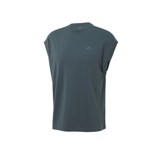 CRIVIT Heren sportshirt (korte mouwen/blauw, S)