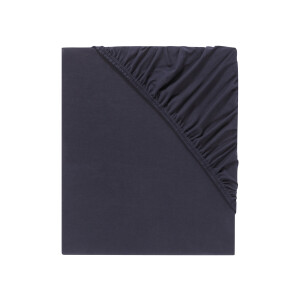 LIVARNO home Jersey hoeslaken 180-200 x 200 cm (Donkerblauw)