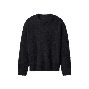 esmara Pluche dames trui (Zwart, S (36-38))