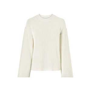 esmara Gebreide dames trui (Wit, XS (32/34))