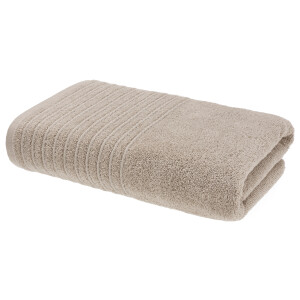 SANSIBAR Handdoek, 70 x 140 cm (Beige)