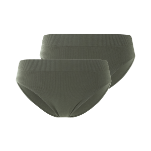 esmara 2 Dames onderbroeken (Kaki, M (40/42))