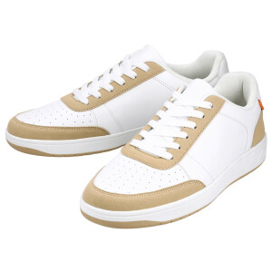 esmara Men Heren sneakers (wit/beige, 43)