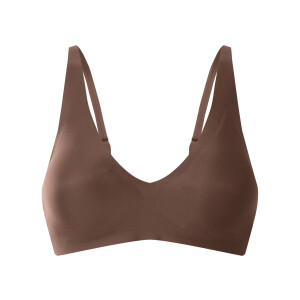 esmara Dames lasercut-bh zonder beugels - onzichtbaar & seamless (Bruin, L (44/46))