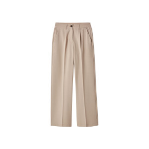 esmara Dames broek - Wide leg (Beige, 42)