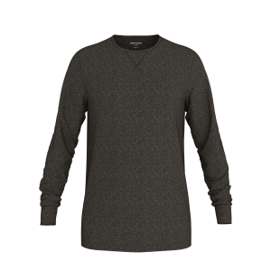 ESMARA MEN Heren thermoshirt (Bruin, XXL)