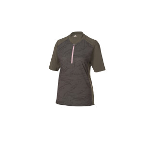 CRIVIT Dames fietsshirt (Kaki, L (44/46))