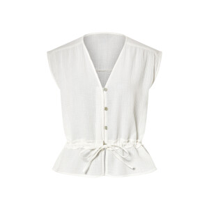 esmara Mousseline dames blouse (Wit, 44)