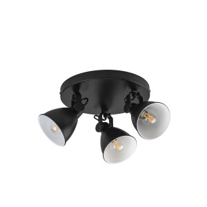 LIVARNO home LED-plafondlamp met draaibare spots (Plafondspots, Zwart)