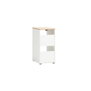 Schildmeyer Kast Solea (2 vakken, hoogte 95,8 cm, mat wit)