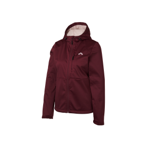 CRIVIT Dames softshell jas (Rood, S (36/38))