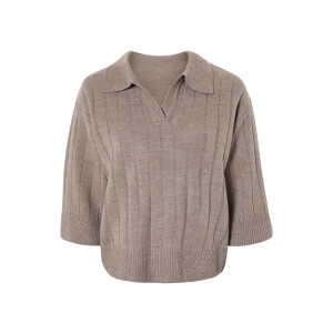 esmara Gebreide dames trui (Beige, XS (32/34))