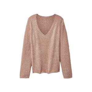 esmara Gebreide dames trui (Beige, M (40/42))