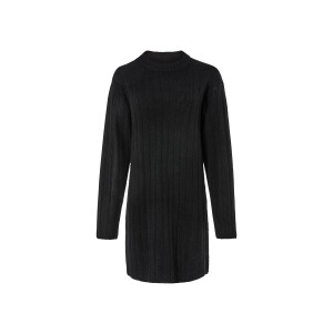 ESMARA Gebreide dames jurk (Zwart, XS (32/34))