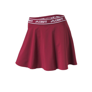 CRIVIT Dames sport rok (Rood, XS (32/34))
