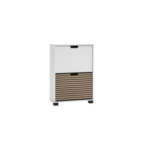 Schildmeyer Schoenenkast Ryker (2 vakken, mat wit)