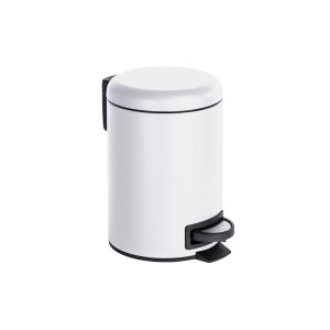 Wenko Prullenbak Leman 3 L (Wit)