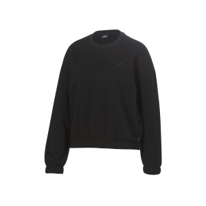 CRIVIT Dames sweater (Zwart glad, XS (32/34))