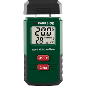 PARKSIDE Multifunctionele detector of houtvochtigheidsmeter (Bouw- en houtvochtigheidsmeter)