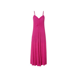 ESMARA Dames jurk (Roze patroon, L (44/46))