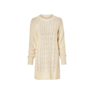 esmara Dames jurk (S (36-38), Crème)