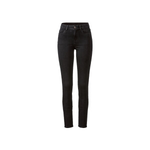 esmara Dames jeans super skinny fit (36, kort, Zwart)