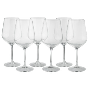 SILVERCREST Glazenset 6-delig (Rode wijn glazen)