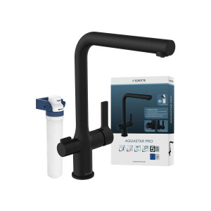 Schütte Keukenkraan AQUASTAR PRO (Zwart mat)