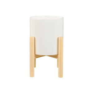 LIVARNO home Keramische bloempot (Wit)