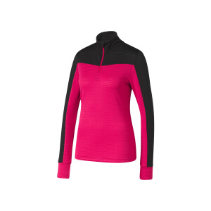 CRIVIT PREMIUM Dames thermoshirt (Donkerroze/zwart, M (40/42))