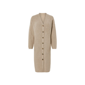 esmara Lang dames vest (M (40/42), Beige)