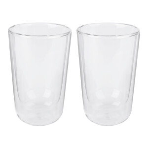 SILVERCREST Dubbelwandige glazen (Latte Macchiato, 2 stuks)