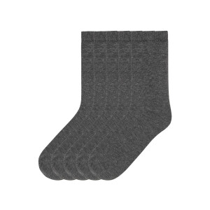 esmara 5 paar kinder sokken (Grijs gemêleerd, 31-34)